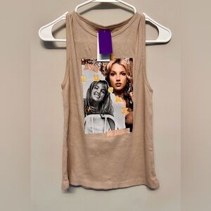 Britney Spears Tank Top Medium